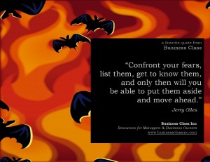 confront your fears - bat background confront your fears - bat background
